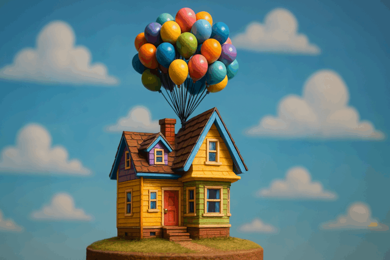 Dioramas de Animação: Como Capturar o Charme de “Up – Altas Aventuras” em Miniatura