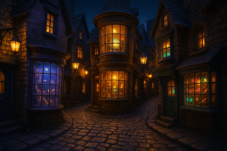 Harry Potter: Criando o Beco Diagonal com Magia e Miniaturas